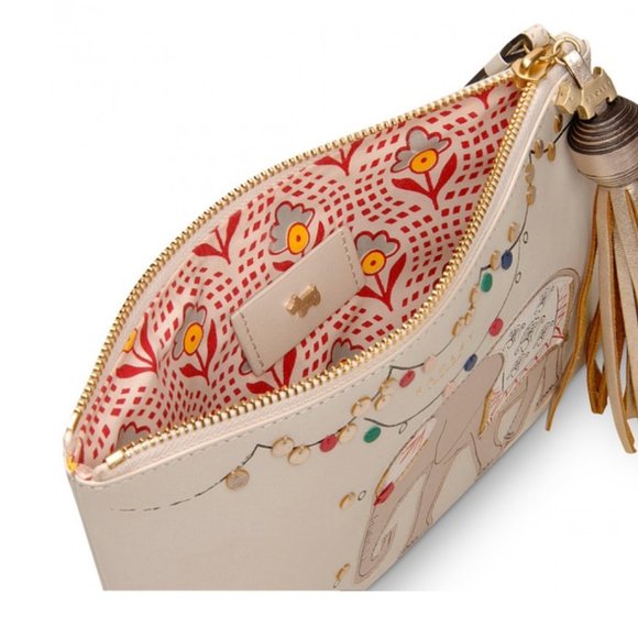 RADLEY LONDON DIWALI POUCH MEDIUM ZIP-TOP WRISTLET - Picture 5 of 8